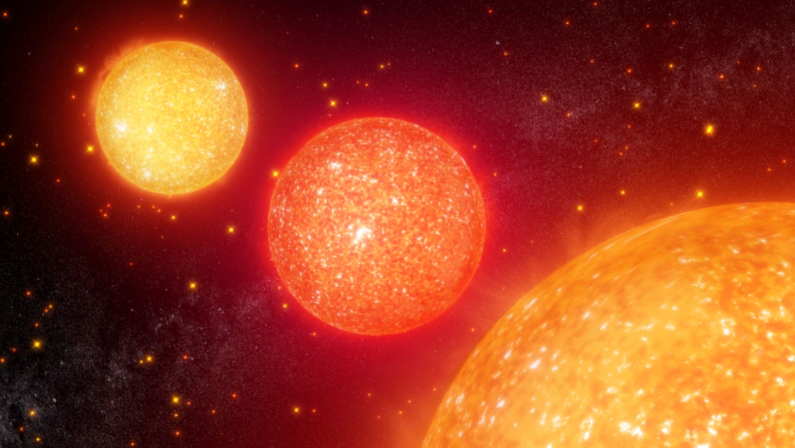 How do stars go through their life cycles